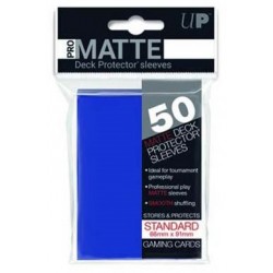 Ultra Pro Standard Card Sleeves Pro-Matte Blue Standard (50ct)